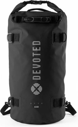 Devoted 40L Heavy Duty Dry Bag Backpack – Droogtas Rugzak - Zwart