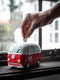 Devoted Surf Van Piggy Bank – Surfbus Spaarpot – Rood - Surf Cadeau