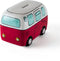 Devoted Surf Van Piggy Bank – Surfbus Spaarpot – Rood - Surf Cadeau