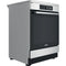 WHIRLPOOL WS68IB8ACXFR - Inductiefornuis 60 cm - 84L heteluchtoven 4 zones RVS