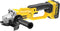 DeWalt accu-haakse slijper set DCG412M2 compleet met 2 accu's 4Ah en lader in stevige koffer