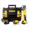 DeWalt accu-haakse slijper set DCG412M2 compleet met 2 accu's 4Ah en lader in stevige koffer
