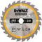 DeWALT Cirkelzaagblad voor Hout | Construction | Ø 165mm Asgat 20mm 24T - DT1949-QZ