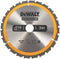 DeWALT Cirkelzaagblad voor Hout | Construction | Ø 216mm Asgat 30mm 24T - DT1952-QZ