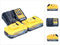 DeWALT DCB1104H2 Starterpack 18V: 2x 5.0Ah POWERSTACK Accu + XR Multilader
