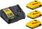 DeWALT DCB115D3 Starterset lader + 3 x Accu's 18V 2.0Ah XR Li-ion