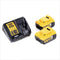 DeWALT DCB115P2 Starterset lader + 2 Accu's 18V 5.0Ah XR Li-ion