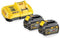 DeWALT DCB118T2 XR FlexVolt Starterset 2x 54V 6.0Ah Li-ion Accu + Snellader