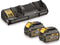 DeWALT DCB132T2 XR FlexVolt Starter Kit 2x 54V 6.0Ah Li-ion Accu + Dubbellader