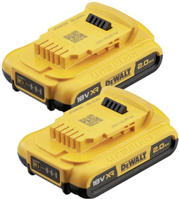 DEWALT DCB183D2-XJ - Gereedschapsaccu Set - 18V 2Ah Li-ion