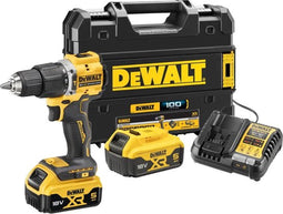 DeWalt DCD100YP2T-QW Accu klopboormachine 18V 5,0Ah Li-Ion in TSTAK koffer - 100 year Special Edition