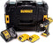 DeWalt-DCD709D2T-QW-accu-klopboorschroefmachine-18V - 2 x 2 Ah li-ion