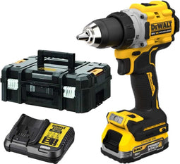 DeWALT DCD805E1T Compacte accu klop-/schroefboormachine 18V XR 1.7Ah POWERSTACK in TSTAK