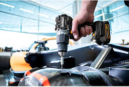 DEWALT DCD85ME2GT-QW 18V XR McLaren Accu-Klopboorschroefmachine - 90Nm Koppel - 2x 1,7Ah PowerStack Accu's