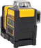 DeWalt DCE0811D1G 10,8V Li-Ion accu Kruislijnlaser 360 graden set (1x 2,0Ah accu) in koffer - groen