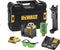 DeWalt DCE0811D1G 10,8V Li-Ion accu Kruislijnlaser 360 graden set (1x 2,0Ah accu) in koffer - groen