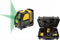DeWalt DCE088D1G 10.8V Li-Ion accu zelfnivellerende kruislijnlaser set (1x 2.0Ah accu) in koffer - 2 lijnen - 30m - groen