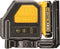 DeWalt DCE088D1G 10.8V Li-Ion accu zelfnivellerende kruislijnlaser set (1x 2.0Ah accu) in koffer - 2 lijnen - 30m - groen