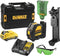 DeWalt DCE088D1G 10.8V Li-Ion accu zelfnivellerende kruislijnlaser set (1x 2.0Ah accu) in koffer - 2 lijnen - 30m - groen