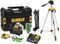 DeWALT DCE089D1GTRI 10.8V Li-Ion accu Kruislijnlaser in koffer (1x 2,0Ah accu) + statief - 30m