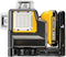 DeWalt DCE089D1GTRID 10.8V Li-Ion accu zelfnivellerende kruislijnlaser & ontvanger (DE0892G) & statief (DE0881) combiset (1x 2.0Ah accu) in koffer - 3 lijnen - 30m - groen