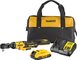 DeWALT DCF512D1 Accu Haakse Ratelsleutel XR Brushless 1/2 18V 2,0Ah Li-ion
