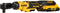 DeWALT DCF512D1 Accu Haakse Ratelsleutel XR Brushless 1/2 18V 2,0Ah Li-ion