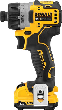 DeWALT DCF601D2 Accu Slagschroevendraaier ¼” Brushless 12V 2.0Ah XR Li-Ion in TSTAK