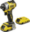 DeWALT DCF809D2T Accu slagschroevendraaier 190Nm 18V XR 2.0Ah in TSTAK