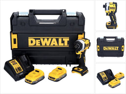 DeWALT DCF850E2T Compacte accu slagschroevendraaier 205Nm 18V XR 1.7Ah POWERSTACK in TSTAK