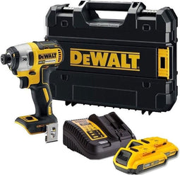 DeWalt DCF887D2 18V Li-Ion accu slagschroevendraaier set (2x 2.0Ah accu) in TSTAK - koolborstelloos