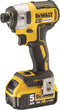 DeWalt DCF887P2-QW accu-slagschroevendraaier 2x 5.0Ah accu