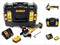 DeWalt DCG 405 M1 accu haakse slijper 18V 125mm borstelloos + 1x accu 4.0Ah + lader + TSTAK