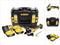 DeWalt DCG405P3 18V Li-Ion accu haakse slijper set (3x 5.0Ah accu) in TSTAK - 125mm - koolborstelloos
