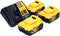 DeWalt DCG405P3 18V Li-Ion accu haakse slijper set (3x 5.0Ah accu) in TSTAK - 125mm - koolborstelloos