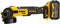 DeWALT DCG409T1 FLEXVOLT Advantage Accu Haakse Slijper 125mm 18V XR 6.0Ah in TSTAK