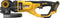 DeWALT DCG460NK XR FlexVolt Accu Haakse Slijper 230mm 54V Basic Body in Koffer