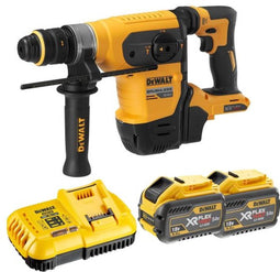 DeWALT DCH417X2 FLEXVOLT Accu Combihamer SDS+ met Snelwisselboorkop 4,5J 54V XR 9.0Ah + 17-delige accessoireset in TSTAK