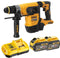 DeWALT DCH417X2 FLEXVOLT Accu Combihamer SDS+ met Snelwisselboorkop 4,5J 54V XR 9.0Ah + 17-delige accessoireset in TSTAK