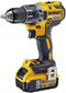 DeWALT DCK2020P2T-QW 18V Comboset - Accuboormachine DCD791 & Haakse Slijper DCG405, 2x 5Ah Accu's + Lader in T-Stak