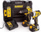 DeWalt DCK2062M2T-QW 18V Li-ion Combiset - 2x 4,0Ah accu - DCD709 Accu (klop)boor-/schroefmachine + DCF809 Slagschroevendraaier