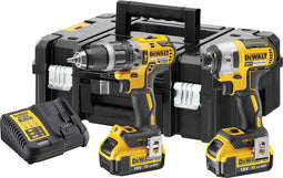 DeWalt DCK266M2T accu set | DCD796 + DCF887 in T-Stak koffer | 18v 4.0Ah Li-ion