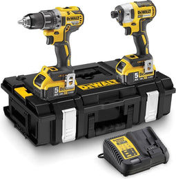 DeWalt DCK266P2 Combiset - Met Accu Klop-/Schroefboormachine en Accu Slagschroevendraaier - 18V