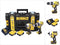 DeWalt DCK266P2 Combiset - Met Accu Klop-/Schroefboormachine en Accu Slagschroevendraaier - 18V