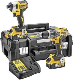 DeWalt - DCK266P2T - Slagschroevendraaier & Klopboormachine - 2x 5Ah Li-ion - TSTAK Box
