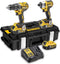 DeWALT DCK266P3 Accu Combiset Klop-/Schroefboormachine DCD796 + Slagschroevendraaier DCF887 3x 18V 5.0Ah XR Li-ion