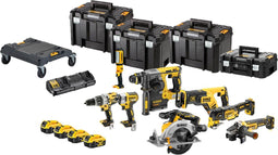 DeWALT DCK853P4T Accu combiset Brushless 8-delig 18V XR in TSTAK