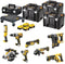 DeWALT DCK853P4T Accu combiset Brushless 8-delig 18V XR in TSTAK