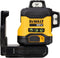 DeWALT DCLE34031D1 3x360° Compacte Kruislijnlaser Groen 18V 2.0Ah in Koffer