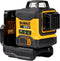 DeWALT DCLE34031N 3x360° Compacte Kruislijnlaser Groen 18V Basic Body in Koffer